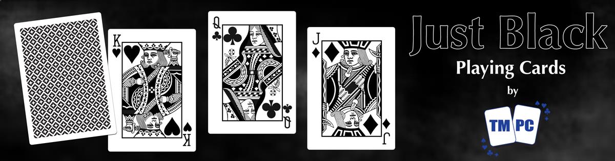 black and white playing cards supplier usa