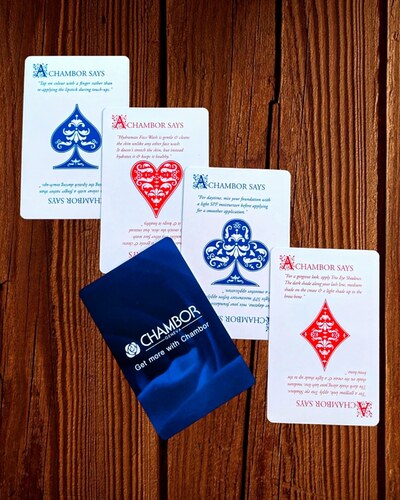 business playing cards