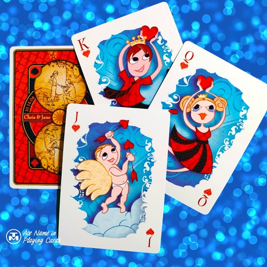 designed playing cards 