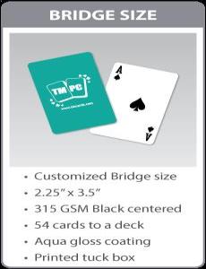 bridge playing cards