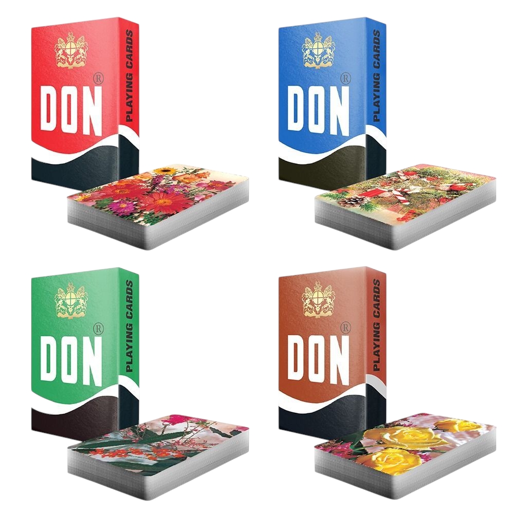 4 color playing cards