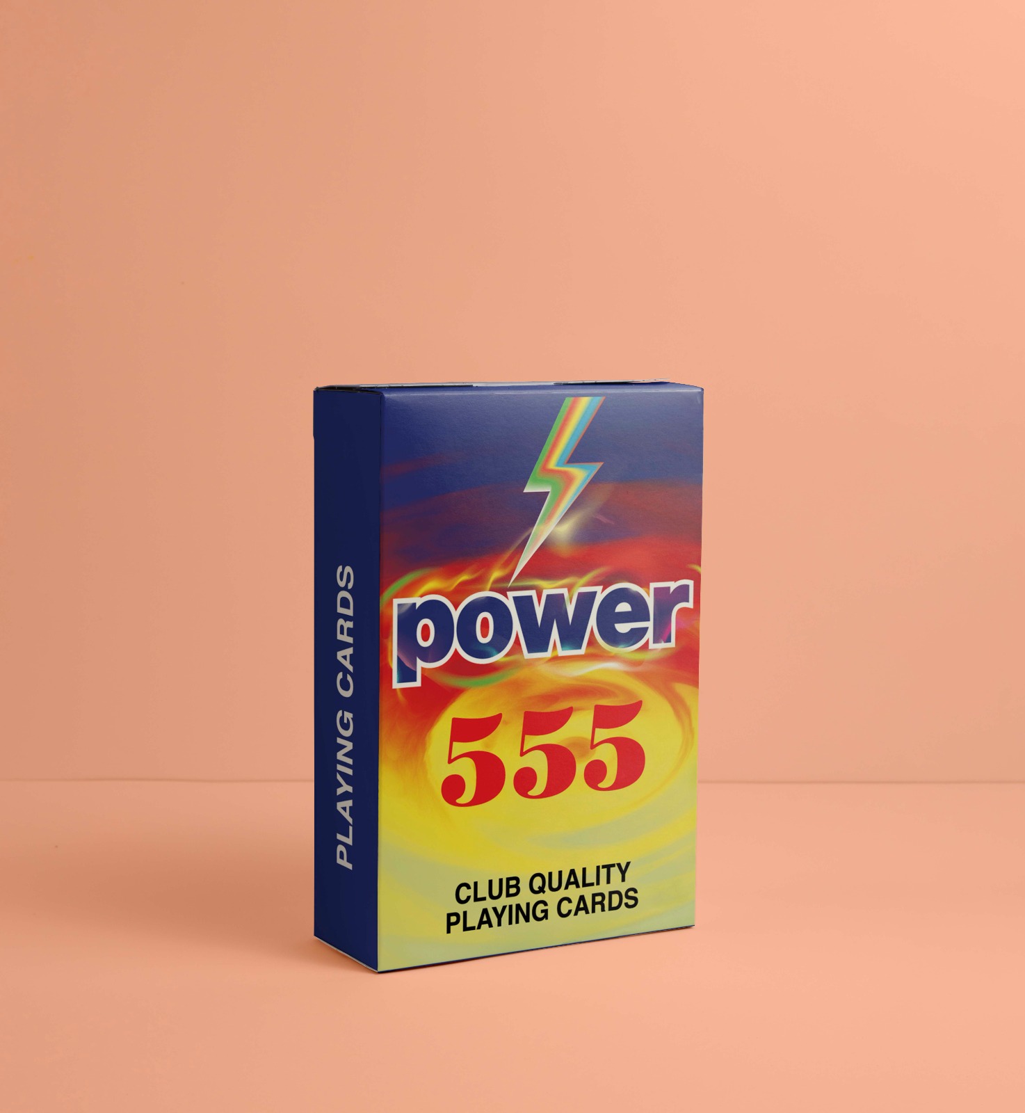 power 555 playing cards